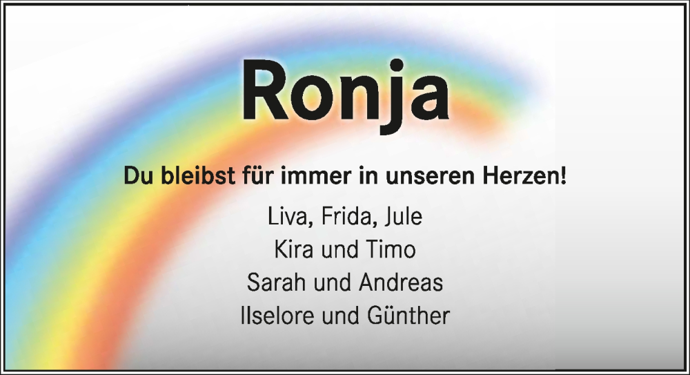  Traueranzeige für dgdsgsdg  vom 18.09.2024 aus GESAMT
