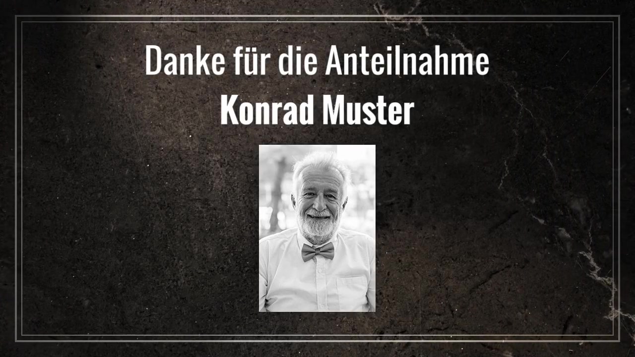 Video zur Danksagung 1