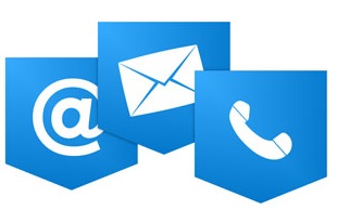 Aufgabe per Telefon, Fax oder Mail